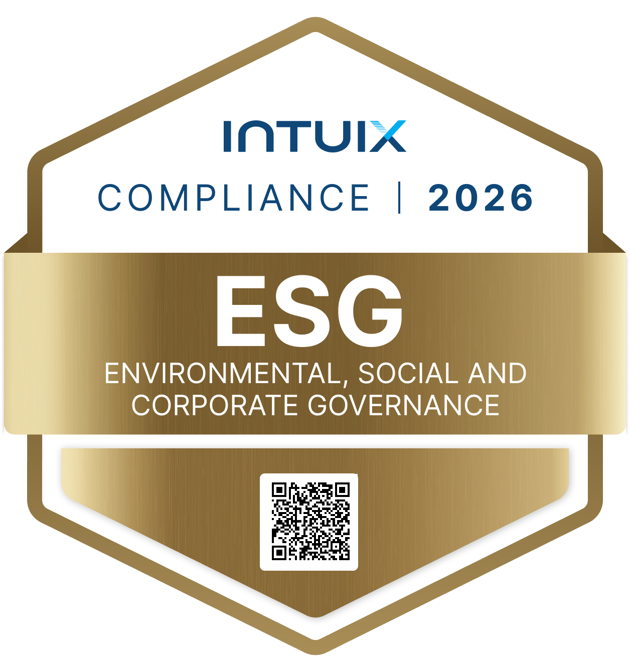 ESG — Environmental, Social and Corporate Governance